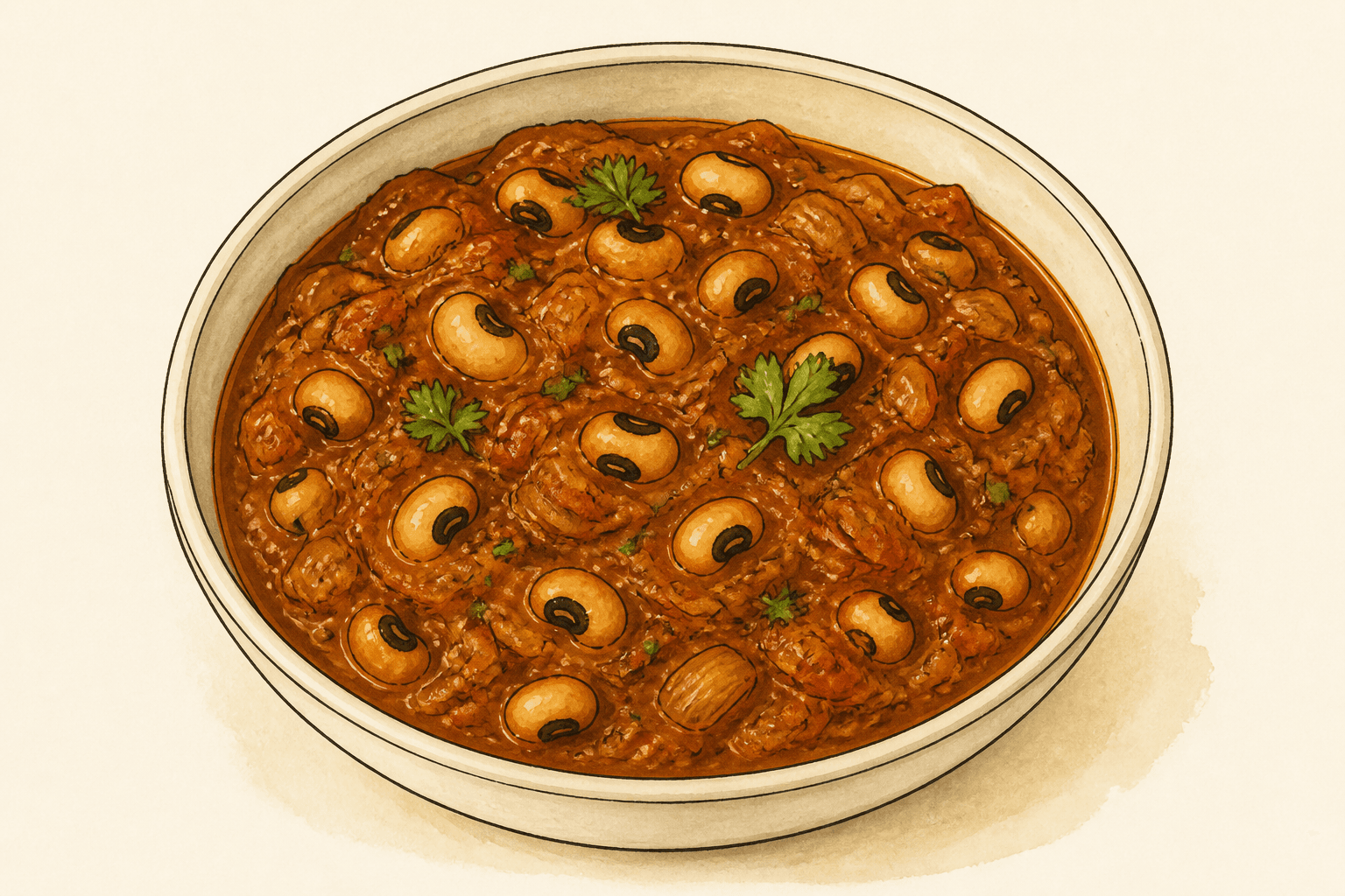 Black-Eyed Peas Curry