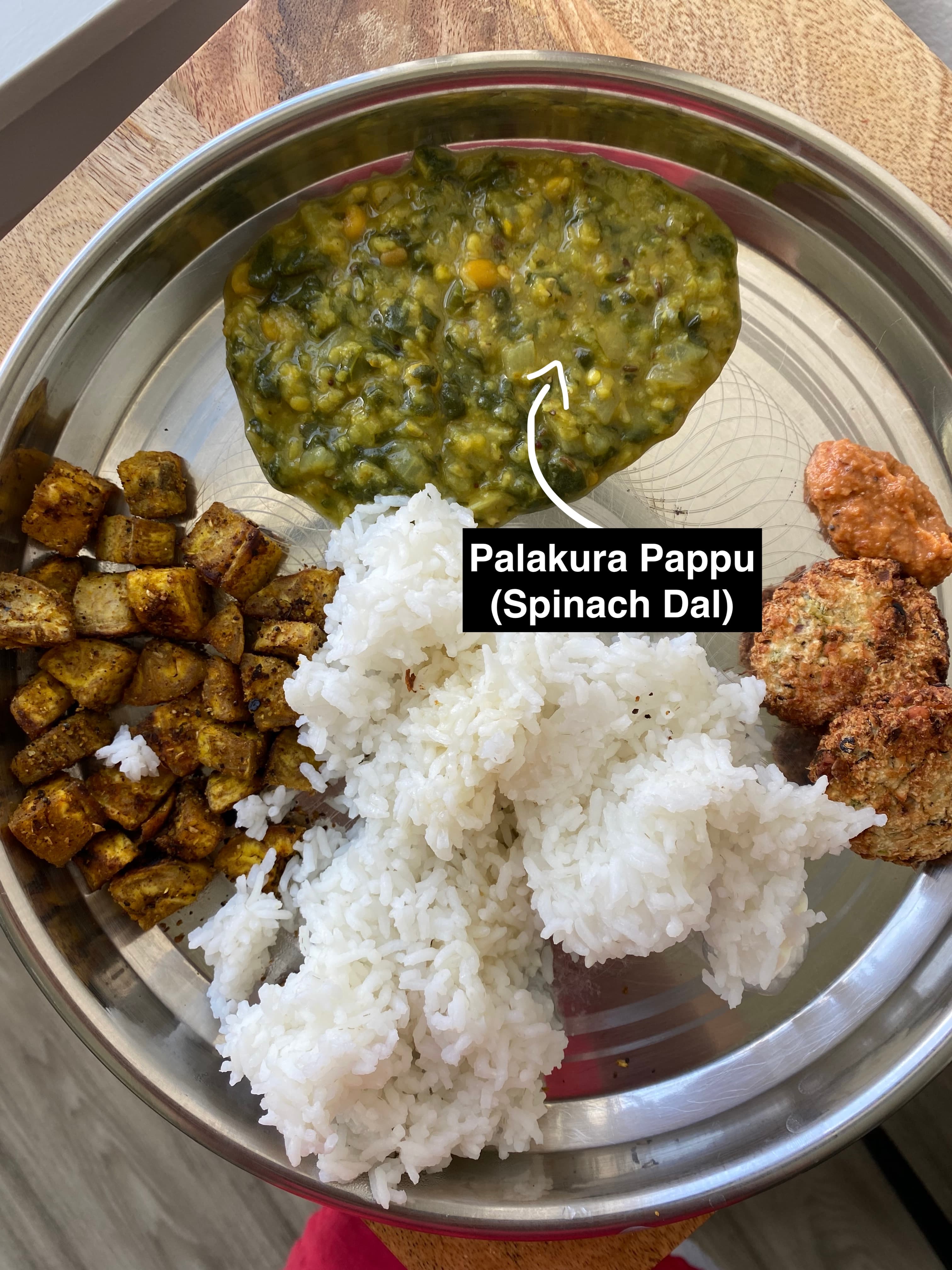 Palakura Pappu (Spinach Dal)